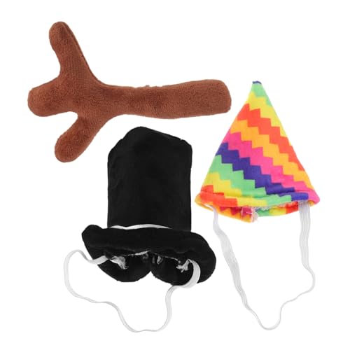KONTONTY 1 Satz Puppenbekleidungszubehör Anziehzubehör für Plüschpuppen Kuscheltier Gefüllte Puppendekorationen dekorative Puppenhüte ausgestopftes Puppengeweih Kleiner Hut KONTONTY 1 Satz Puppenbekleidungszubehör Anziehzubehör für Plüschpuppen Kuscheltier Gefüllte Puppendekorationen dekorative Puppenhüte ausgestopftes Puppengeweih Kleiner Hut von KONTONTY