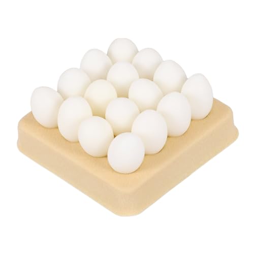 KONTONTY Eier Handwerk Mini Tablett Für Miniatur Modell Dekore Küche Decor Realistische Look KONTONTY Eier Handwerk Mini Tablett Für Miniatur Modell Dekore Küche Decor Realistische Look von KONTONTY