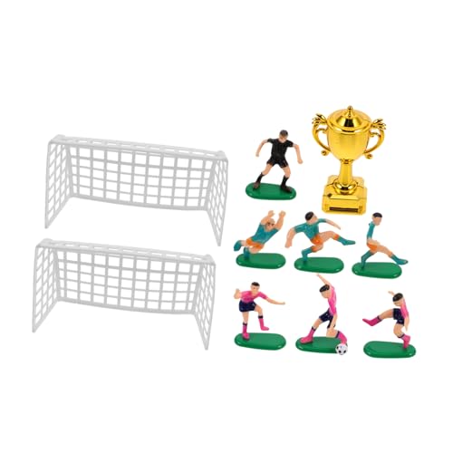 KONTONTY Puppenhaus Miniatur-fußballspieler Aus Kunststoff Preisträger-Spielzeug Für Fußballparty-Dekorationen Passende Mini-Kollektion KONTONTY Puppenhaus Miniatur-fußballspieler Aus Kunststoff Preisträger-Spielzeug Für Fußballparty-Dekorationen Passende Mini-Kollektion von KONTONTY
