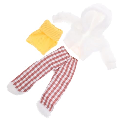 KONTONTY 1 Satz Puppenkleidung für Austauschbare Puppenkleidung Wear Resistant Outfit für Spielzeugpuppen für Kreative Rollenspiele und zu Besonderen Anlässen von KONTONTY
