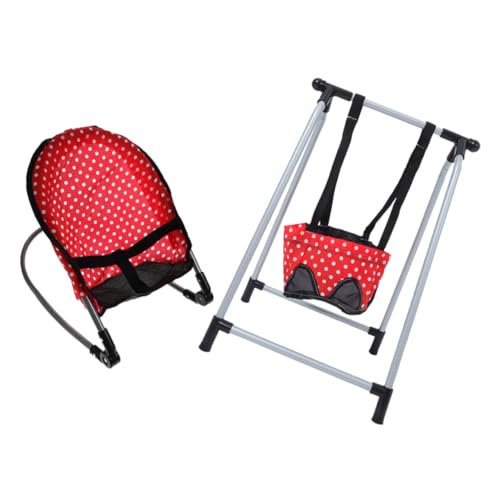 KONTONTY Realistisches Babypuppen-zubehör-Set: Schaukelstuhl-schaukel Für Spielhaus Kinderzimmer Spielzeit KONTONTY Realistisches Babypuppen-zubehör-Set: Schaukelstuhl-schaukel Für Spielhaus Kinderzimmer Spielzeit von KONTONTY