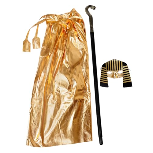 KONTONTY 1 Satz Requisiten ägyptische Kostümmaske Königskostüm Königskostüm für -Halloween-Kostüm Anarchie-Dienstmädchenkostüm Cleopatra-Kostüm Pu KONTONTY 1 Satz Requisiten ägyptische Kostümmaske Königskostüm Königskostüm für -Halloween-Kostüm Anarchie-Dienstmädchenkostüm Cleopatra-Kostüm Pu von KONTONTY