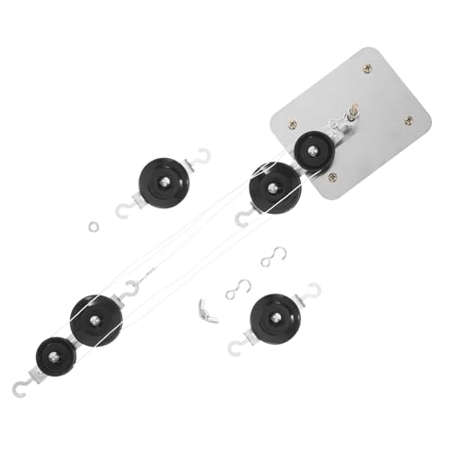 KONTONTY 1 Satz Riemenscheibensatz Riemenscheiben-Engineering-Kit DIY-Riemenscheiben-Set Labormechanische Experimente Laborphysik-Wissenschaftskits Riemenscheibenapparat-Satz Magnet KONTONTY 1 Satz Riemenscheibensatz Riemenscheiben-Engineering-Kit DIY-Riemenscheiben-Set Labormechanische Experimente Laborphysik-Wissenschaftskits Riemenscheibenapparat-Satz Magnet von KONTONTY