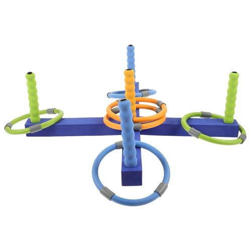 KONTONTY 1 Set Kinder-Ringwurfspielzeug Wurfspiel für Kinder Ringwurf-Hakenspiel lustiges Ringwurfset für Kinder zufällige Farbe KONTONTY 1 Set Kinder-Ringwurfspielzeug Wurfspiel für Kinder Ringwurf-Hakenspiel lustiges Ringwurfset für Kinder zufällige Farbe von KONTONTY