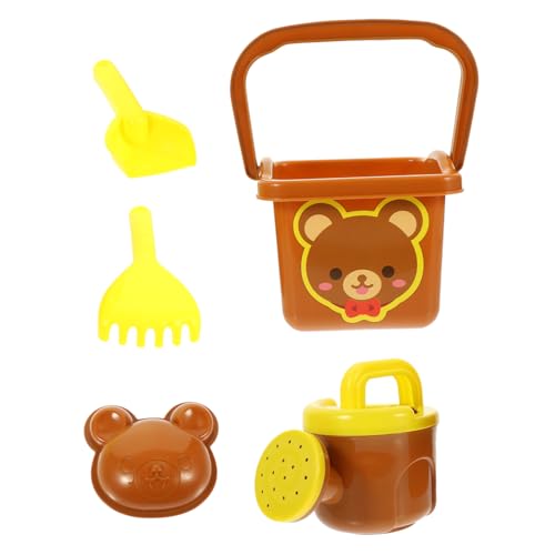 KONTONTY 1 Satz Sandspielzeug Set für Interaktives Eimer Set mit Mini Spritzkanne und Schaufel aus Hochwertigem für Strandspiele und Outdoor Aktivitäten Fördert Kreativität und Eltern von KONTONTY