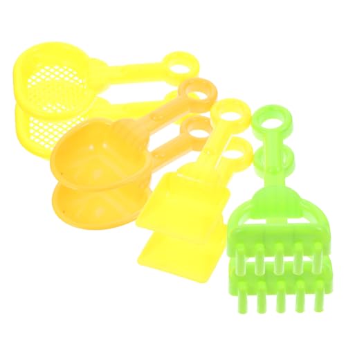 KONTONTY 1 Satz Sandspielzeug mit Schaufeln Rechen und Sandformen Sandspielzeug Zufälligen Farben für Strand und Sandkasten Fördert die Motorischen Fähigkeiten der Kleinen Zufällige Farbe KONTONTY 1 Satz Sandspielzeug mit Schaufeln Rechen und Sandformen Sandspielzeug Zufälligen Farben für Strand und Sandkasten Fördert die Motorischen Fähigkeiten der Kleinen Zufällige Farbe von KONTONTY