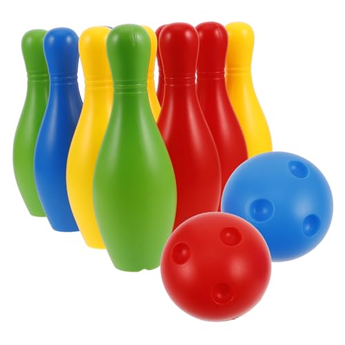 KONTONTY 1 Satz Satz Bowlingkugel Im Innenbereich Bowlingspiele Für Drinnen Bowling-Party-Dekorationen Mini-Bowling Bowlingspielzeug Karnevalsspiele Für Sport KONTONTY 1 Satz Satz Bowlingkugel Im Innenbereich Bowlingspiele Für Drinnen Bowling-Party-Dekorationen Mini-Bowling Bowlingspielzeug Karnevalsspiele Für Sport von KONTONTY