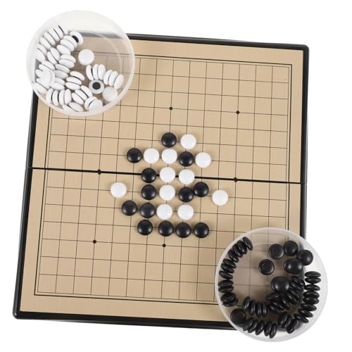 KONTONTY 1 Satz Schachbrett-Set magnetisches Brettspiel Brettspiele chinesische Spiele Desktop-Spiele Chinesische Dame chinesisches Schach Plastik KONTONTY 1 Satz Schachbrett-Set magnetisches Brettspiel Brettspiele chinesische Spiele Desktop-Spiele Chinesische Dame chinesisches Schach Plastik von KONTONTY