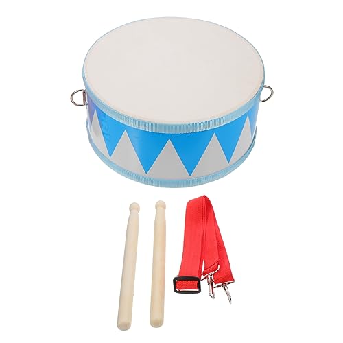 KONTONTY 1 Satz Schlagtrommel Sensorisch Kleine Trommel Für Schlagzeug Geburtstag Kindertrommel Trommeln Trommel Kinderschlinge Percussion-Snare-Drum Hölzern von KONTONTY