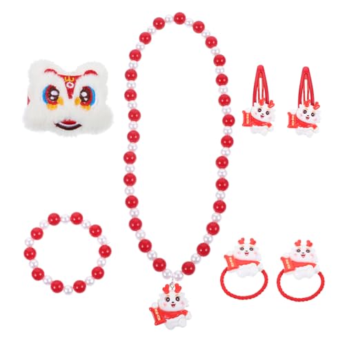 KONTONTY 1 Satz Schmuckset für geschenkset Set for Schmuck Set kinderschmuck Set Jewelry Box for für Mädchen Armbänder für Mädchen Plastik rot KONTONTY 1 Satz Schmuckset für geschenkset Set for Schmuck Set kinderschmuck Set Jewelry Box for für Mädchen Armbänder für Mädchen Plastik rot von KONTONTY