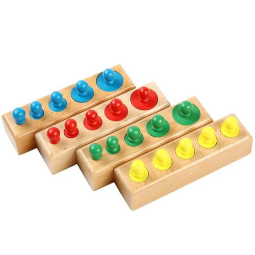 KONTONTY Holzspielzeug 1 Satz Sockel Zylindrisches Kinderspielzeug Für Für Toys for in Zylinderform Lernen Hölzern Colorful Mathe Spielzeug Kinder KONTONTY Holzspielzeug 1 Satz Sockel Zylindrisches Kinderspielzeug Für Für Toys for in Zylinderform Lernen Hölzern Colorful Mathe Spielzeug Kinder von KONTONTY