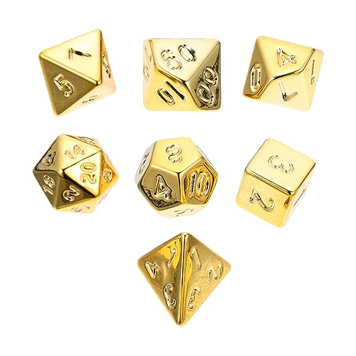 KONTONTY 1 Satz Spiel-Requisiten Unterhaltungszubehör Acryl Golden von KONTONTY