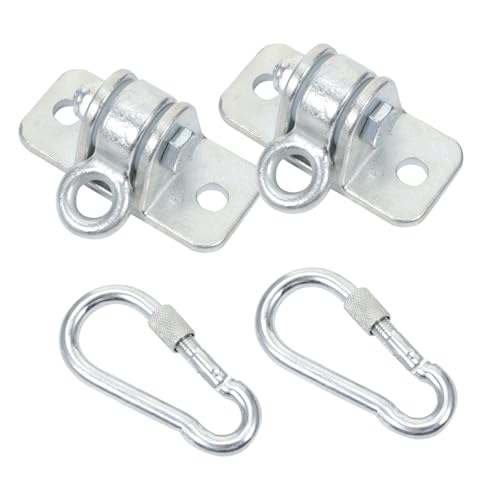 KONTONTY 1 Satz Stuhlhaken Schaukelhaken Für Schwere Beanspruchung Bausatz Austausch Der Schaukelsitzbespannung Aufhänger Schwerlast-schaukelbügel Spielplatz Schwenken Korb Stahlguss Silver KONTONTY 1 Satz Stuhlhaken Schaukelhaken Für Schwere Beanspruchung Bausatz Austausch Der Schaukelsitzbespannung Aufhänger Schwerlast-schaukelbügel Spielplatz Schwenken Korb Stahlguss Silver von KONTONTY