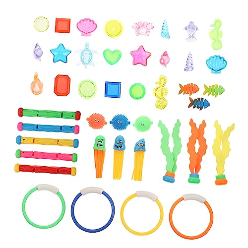 KONTONTY 1 Satz Tauchspielzeug Lernspielzeug für Kinderspielzeug Schwimmspielzeug pädagogisches Tauchbecken Plastik KONTONTY 1 Satz Tauchspielzeug Lernspielzeug für Kinderspielzeug Schwimmspielzeug pädagogisches Tauchbecken Plastik von KONTONTY