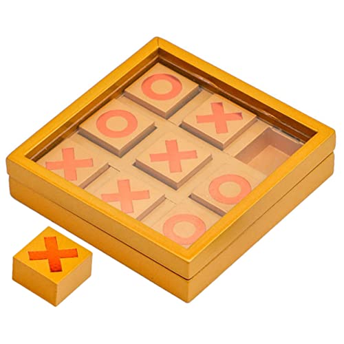 KONTONTY 1 Satz -Toe kinderschachspiel familienspiele Board Games Reisespielzeug Kinderfreundliches Schachspiel Brettspielspielzeug Schachbrettspiel für hölzern Brown KONTONTY 1 Satz -Toe kinderschachspiel familienspiele Board Games Reisespielzeug Kinderfreundliches Schachspiel Brettspielspielzeug Schachbrettspiel für hölzern Brown von KONTONTY