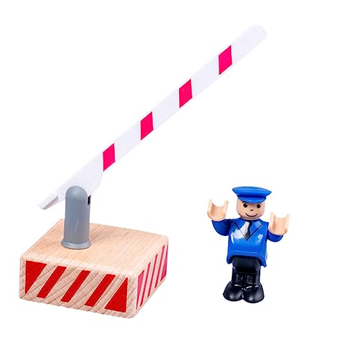 KONTONTY Pädagogisches Modellspielzeugset Für Jungen Und Mädchen 1 Set Realistisches Straßensperrenspielzeug Holzspielzeug Für Kleinkinder Simulierte Szene KONTONTY Pädagogisches Modellspielzeugset Für Jungen Und Mädchen 1 Set Realistisches Straßensperrenspielzeug Holzspielzeug Für Kleinkinder Simulierte Szene von KONTONTY