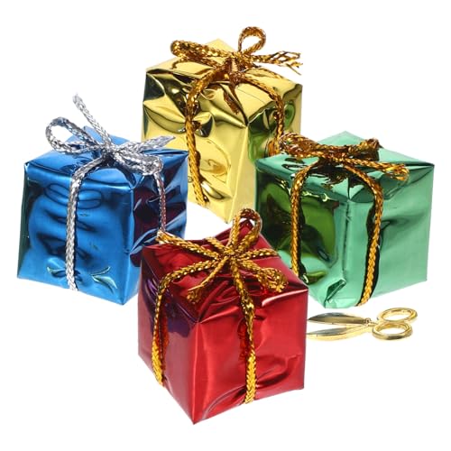 KONTONTY 1 Satz Weihnachtsgeschenkboxen Dekorative Puppenhaus Zubehör mit Scherenmodellen für Festliche DIY Projekte für Kreative Weihnachten und Stimmungsvolle Dekoration KONTONTY 1 Satz Weihnachtsgeschenkboxen Dekorative Puppenhaus Zubehör mit Scherenmodellen für Festliche DIY Projekte für Kreative Weihnachten und Stimmungsvolle Dekoration von KONTONTY