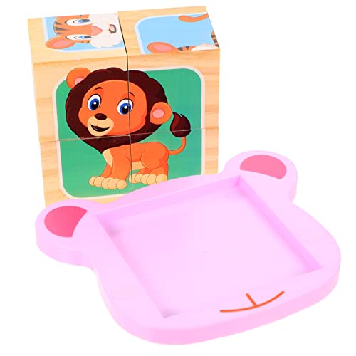 KONTONTY 1 Satz Zauberwürfel-Puzzle Tragbare Blockpuzzles Tierisches Kognitives Rätsel Pädagogisches Blockpuzzle Rätsel Für Lustiges Blockpuzzle Puzzle Für Holz KONTONTY 1 Satz Zauberwürfel-Puzzle Tragbare Blockpuzzles Tierisches Kognitives Rätsel Pädagogisches Blockpuzzle Rätsel Für Lustiges Blockpuzzle Puzzle Für Holz von KONTONTY