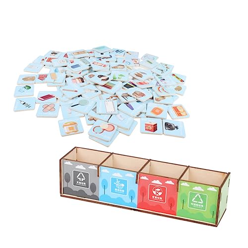 KONTONTY 1 Satz Zum Sortieren Von Müll Lernspielzeug Müll Kognitives Müllklassifizierungsspielzeug Müll Klassifizieren Kognitionsspielzeug Für Hölzern KONTONTY 1 Satz Zum Sortieren Von Müll Lernspielzeug Müll Kognitives Müllklassifizierungsspielzeug Müll Klassifizieren Kognitionsspielzeug Für Hölzern von KONTONTY