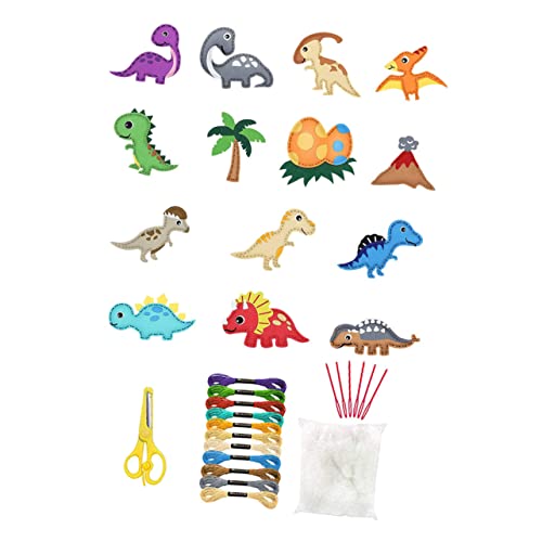 KONTONTY Spielzeug 1 Satz Handgenähter Anhänger Bastel Set Für Für Hühner Children Toys Bausätze Dinosaurier Kinderbedarf Entzückendes Kinderspielzeug Pp Baumwolle KONTONTY Spielzeug 1 Satz Handgenähter Anhänger Bastel Set Für Für Hühner Children Toys Bausätze Dinosaurier Kinderbedarf Entzückendes Kinderspielzeug Pp Baumwolle von KONTONTY