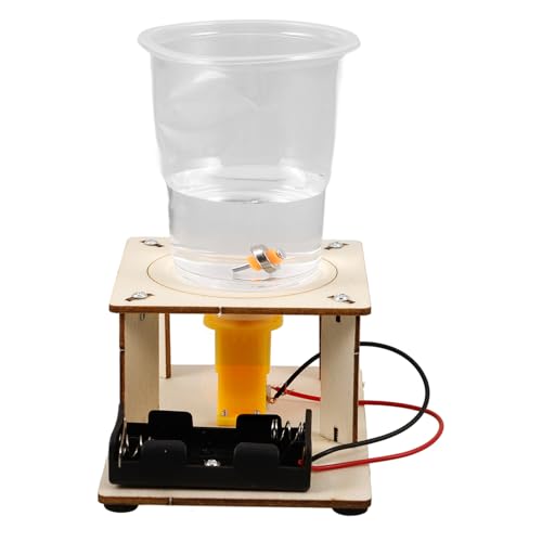 KONTONTY 1 Satz zum Zusammenbauen aus Holz Science Experiment Kit DIY Wissenschaftsspielzeug für Wissenschaftsexperiment Holzhandwerk DIY-Wissenschafts-Kit Motor- KONTONTY 1 Satz zum Zusammenbauen aus Holz Science Experiment Kit DIY Wissenschaftsspielzeug für Wissenschaftsexperiment Holzhandwerk DIY-Wissenschafts-Kit Motor- von KONTONTY