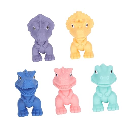 KONTONTY 1 Schachtel Babybadspielzeug Badewannenspielzeug für Kleinkinder Schwimmendes Duschspielzeug Cartoon-Dinosaurier-Modell Home Decore Erkenntnismodell Vinyl Zufällige Farbe KONTONTY 1 Schachtel Babybadspielzeug Badewannenspielzeug für Kleinkinder Schwimmendes Duschspielzeug Cartoon-Dinosaurier-Modell Home Decore Erkenntnismodell Vinyl Zufällige Farbe von KONTONTY