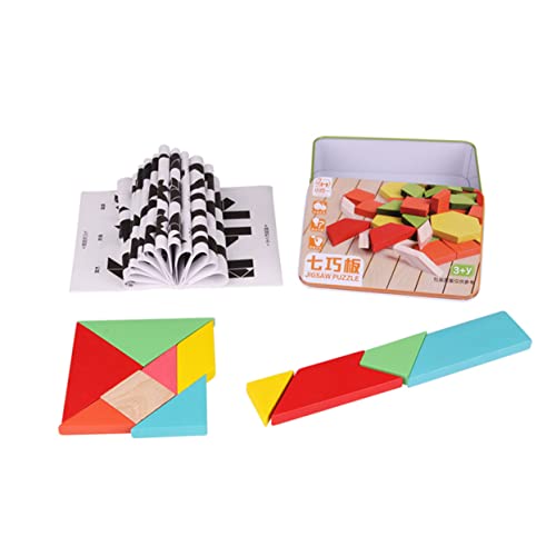 KONTONTY 1 Schachtel Holz-Tangram Holzrätsel Hölzern KONTONTY 1 Schachtel Holz-Tangram Holzrätsel Hölzern von KONTONTY