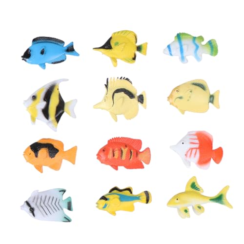 KONTONTY 1 Set 48 Stücke Marine Modell Meer Tier Pädagogisches Fisch von KONTONTY