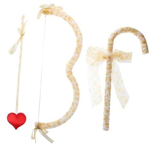 KONTONTY Valentinstag Amor Kostüm Set Mit Goldener Rose Für Party Oder Fotoshooting KONTONTY Valentinstag Amor Kostüm Set Mit Goldener Rose Für Party Oder Fotoshooting von KONTONTY