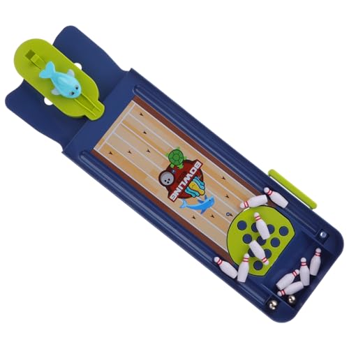 KONTONTY 1 Set Brettspiel Bowling Bowling Spiele Für Den Innenbereich Tisch Bowling Spiel Desktop Bowling Mini Bowling Spiel Spiel Brettspiele Für Den Innenbereich Tischspiel von KONTONTY