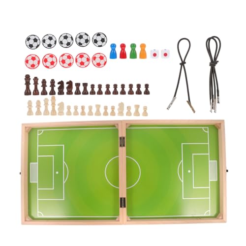 KONTONTY 1 Set Hüpfball Hüpfendes Schach Interessantes Schachspielzeug Schachspiel Desktop Schachspielzeug Kinderschachspiel Interaktives Schachspiel Holz Bunt von KONTONTY