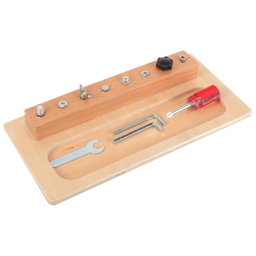 KONTONTY 1 Set Kinderspielzeug Kinderspielzeug Kleinkindspielzeug Jungenspielzeug Für Feinmotorik Schraubenzieher Beschäftigungsbrett Montessori Schraubendreherbrett Kleinkind KONTONTY 1 Set Kinderspielzeug Kinderspielzeug Kleinkindspielzeug Jungenspielzeug Für Feinmotorik Schraubenzieher Beschäftigungsbrett Montessori Schraubendreherbrett Kleinkind von KONTONTY