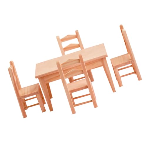 KONTONTY 1 Set Mini Tisch Und Stuhl Set Mini Puppenhausmöbel Miniatur Spielzeughaus Spielzeugmöbel Spielzeugküche Mini Puppenmöbel Puppenhausmöbel Simulierte Möbel Aus Holz KONTONTY 1 Set Mini Tisch Und Stuhl Set Mini Puppenhausmöbel Miniatur Spielzeughaus Spielzeugmöbel Spielzeugküche Mini Puppenmöbel Puppenhausmöbel Simulierte Möbel Aus Holz von KONTONTY
