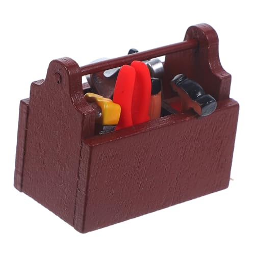 KONTONTY 1 Set Mini Werkzeugkasten Puppenhauszubehör Werkzeuge Mini Zeug Puppenhaus Miniaturen Puppenhaus Miniaturwerkzeuge Puppenhaus Miniaturspielzeug Puppenhausspielzeug KONTONTY 1 Set Mini Werkzeugkasten Puppenhauszubehör Werkzeuge Mini Zeug Puppenhaus Miniaturen Puppenhaus Miniaturwerkzeuge Puppenhaus Miniaturspielzeug Puppenhausspielzeug von KONTONTY