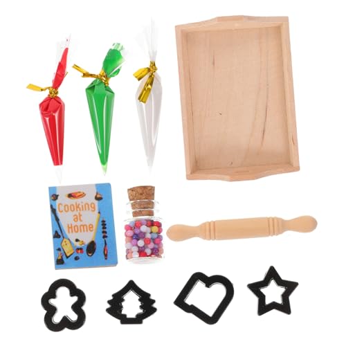 KONTONTY 1 Set Miniatur Backpfanne Mini Backwerkzeuge Kleine Hausmodelle Winzig von KONTONTY