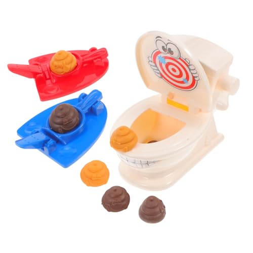 KONTONTY 1 Set Von Streich Toilette Spielzeug Interaktive Kinder Poop Spiel Streich Gadgets Für Geburtstag Party Supplies von KONTONTY