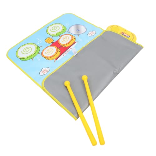KONTONTY 1 Set Musikteppich Klavier Musikteppich Musikbodenmatte Musikalische Klavierdecke Percussion Drummatte Tragbare Spielmatte Krabbeldecke Musikinstrumente Matte Polyester von KONTONTY