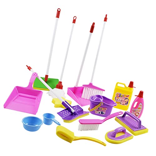 KONTONTY 1 Set Reinigungsspielset Kinderspielzeug Reinigungsgeräte Für Kinderreinigungsspielzeug Spielhaus Reinigungsgeräte Reinigungsgeräte Kunststoff Bunt KONTONTY 1 Set Reinigungsspielset Kinderspielzeug Reinigungsgeräte Für Kinderreinigungsspielzeug Spielhaus Reinigungsgeräte Reinigungsgeräte Kunststoff Bunt von KONTONTY