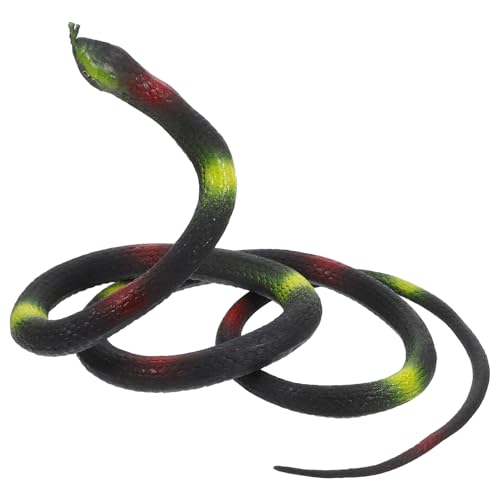 KONTONTY 1 Set Schelmische Schlange Gefälschte Schlangenfiguren Schlangenspielzeug Schlangenerkennungsmodell Simulierte Schlangenrequisiten Simulationsschlangen Schmuckspielzeug KONTONTY 1 Set Schelmische Schlange Gefälschte Schlangenfiguren Schlangenspielzeug Schlangenerkennungsmodell Simulierte Schlangenrequisiten Simulationsschlangen Schmuckspielzeug von KONTONTY