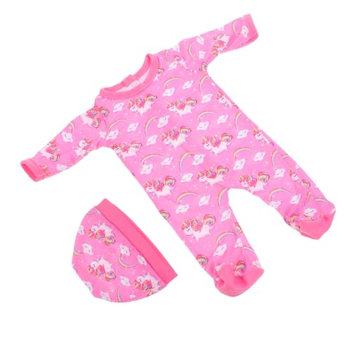 KONTONTY 1 Set Simulation Puppenkleidung Puppenspielzeug Puppenhauspuppen Mädchenspielzeug Mini Babypuppenkleidung Outfits Babyspielzeug 18 Zoll Puppenkleidung Simulationspuppen von KONTONTY