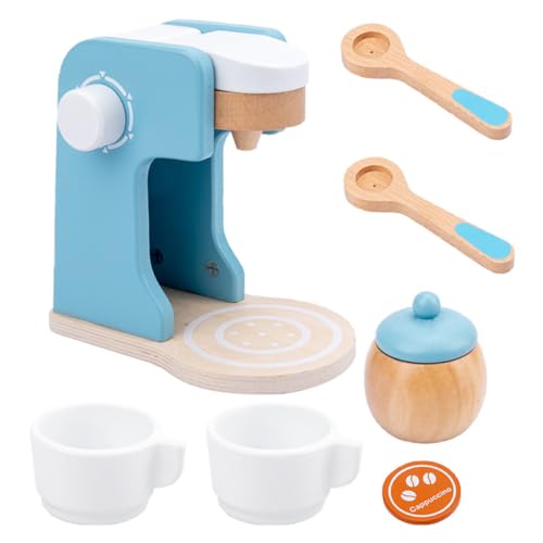 KONTONTY Pädagogisches Spielzeug Aus Holz Für Die Kaffeemaschine Kinderküche Spielzeug Für Die Kognitive Entwicklung von KONTONTY