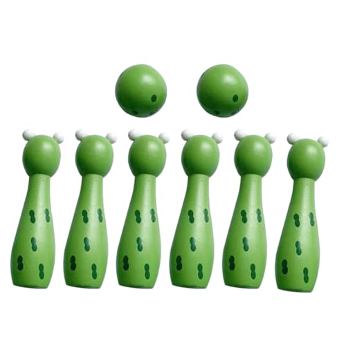 KONTONTY 1 Set Sportspiel Kleinkind Bowlingkugel Bowling Pin Bowling Für Indoor Kinderspielzeug Bowling Kleinkind Bowling Kinderspielzeug Outdoor Für Buche Grün KONTONTY 1 Set Sportspiel Kleinkind Bowlingkugel Bowling Pin Bowling Für Indoor Kinderspielzeug Bowling Kleinkind Bowling Kinderspielzeug Outdoor Für Buche Grün von KONTONTY