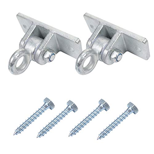 KONTONTY 1 Set Swing Hanging Schnalle Innenschwung Swing Hanger Swing Installation Tool Swing Utensil Swing Hanging Hook Swing Hanging Kit Haken Für Swing Silver Gussstahl von KONTONTY