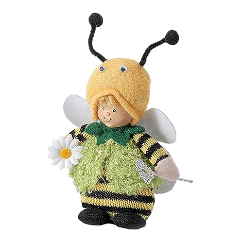 KONTONTY 1 Stück Bienenflügelpuppe Kreative Bienenpuppe Bienenförmiges Dekorative Bienenpuppe Biene Puppe Festival-Puppe Gestricktes Puppenspielzeug Stoff KONTONTY 1 Stück Bienenflügelpuppe Kreative Bienenpuppe Bienenförmiges Dekorative Bienenpuppe Biene Puppe Festival-Puppe Gestricktes Puppenspielzeug Stoff von KONTONTY
