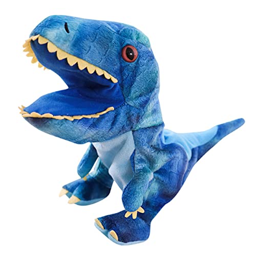 KONTONTY 1 Stück Dinosaurier-Handpuppenspielzeug Handpuppe Plüsch Dinosaurierpuppen Realistische Dinosaurierspielzeug Fingerpuppen für Dinosaurier Handpuppe PP Baumwolle Blau KONTONTY 1 Stück Dinosaurier-Handpuppenspielzeug Handpuppe Plüsch Dinosaurierpuppen Realistische Dinosaurierspielzeug Fingerpuppen für Dinosaurier Handpuppe PP Baumwolle Blau von KONTONTY