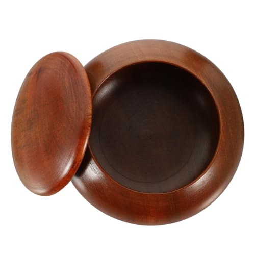 KONTONTY 1 Stück Kiste gehen Schach Brettspielbehälter Aufbewahrungsschale für Brettspiele Puzzle einfaches Glas aus Holz hölzern Brown KONTONTY 1 Stück Kiste gehen Schach Brettspielbehälter Aufbewahrungsschale für Brettspiele Puzzle einfaches Glas aus Holz hölzern Brown von KONTONTY