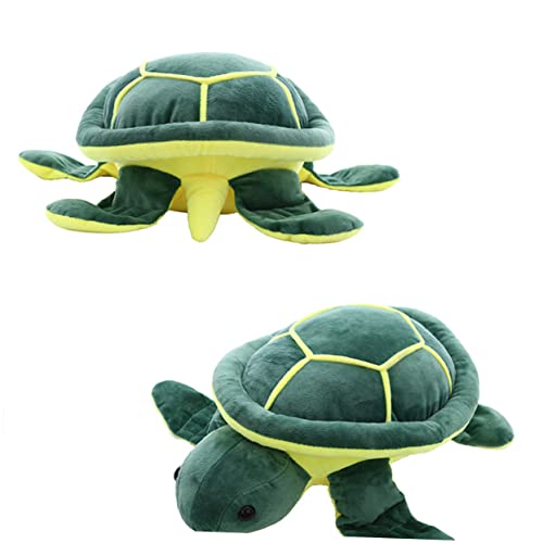 KONTONTY 1 Stück Kuscheltier Schildkröte Cartoon Plüschspielzeug aus Baumwolle Farblich Stabil und Schadstofffrei Süßes für Perfekter Begleiter KONTONTY 1 Stück Kuscheltier Schildkröte Cartoon Plüschspielzeug aus Baumwolle Farblich Stabil und Schadstofffrei Süßes für Perfekter Begleiter von KONTONTY