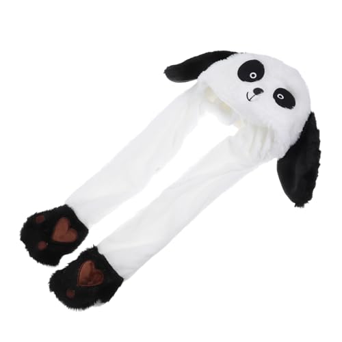 KONTONTY 1 Stück Panda Mütze mit Beweglichen Lustige Tiermütze für Erwachsene Karneval Partys und Fotoshootings Niedliches Cosplay Hut mit Chic Design KONTONTY 1 Stück Panda Mütze mit Beweglichen Lustige Tiermütze für Erwachsene Karneval Partys und Fotoshootings Niedliches Cosplay Hut mit Chic Design von KONTONTY