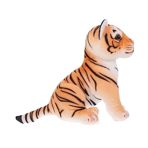 KONTONTY 1 Stück Puppe Plüsch Tiger Puppe Ornament Puppe Sternzeichen Tiger Jahr Puppe Neujahr Puppe Tiger Stofftier Tiger Puppe Plüschtier Für Pp Baumwolle von KONTONTY