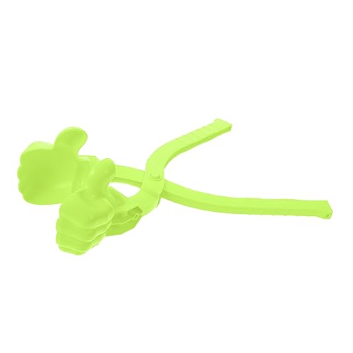 KONTONTY 1 Stück Schneeball-Clip Hersteller Form Schnee Schneeschimmel Schneebekämpfungsversorgung Schneekampf-Werkzeuge Schneefeld Winterliches Plastik Grün KONTONTY 1 Stück Schneeball-Clip Hersteller Form Schnee Schneeschimmel Schneebekämpfungsversorgung Schneekampf-Werkzeuge Schneefeld Winterliches Plastik Grün von KONTONTY